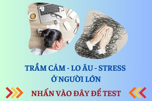 Sàng lọc sớm trầm cảm - lo âu - Stress ở người lớn