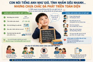 Con giỏi tiếng Anh, nhưng đã biết giao tiếp?