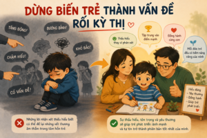 Dừng biến trẻ thành vấn đề rồi kỳ thị